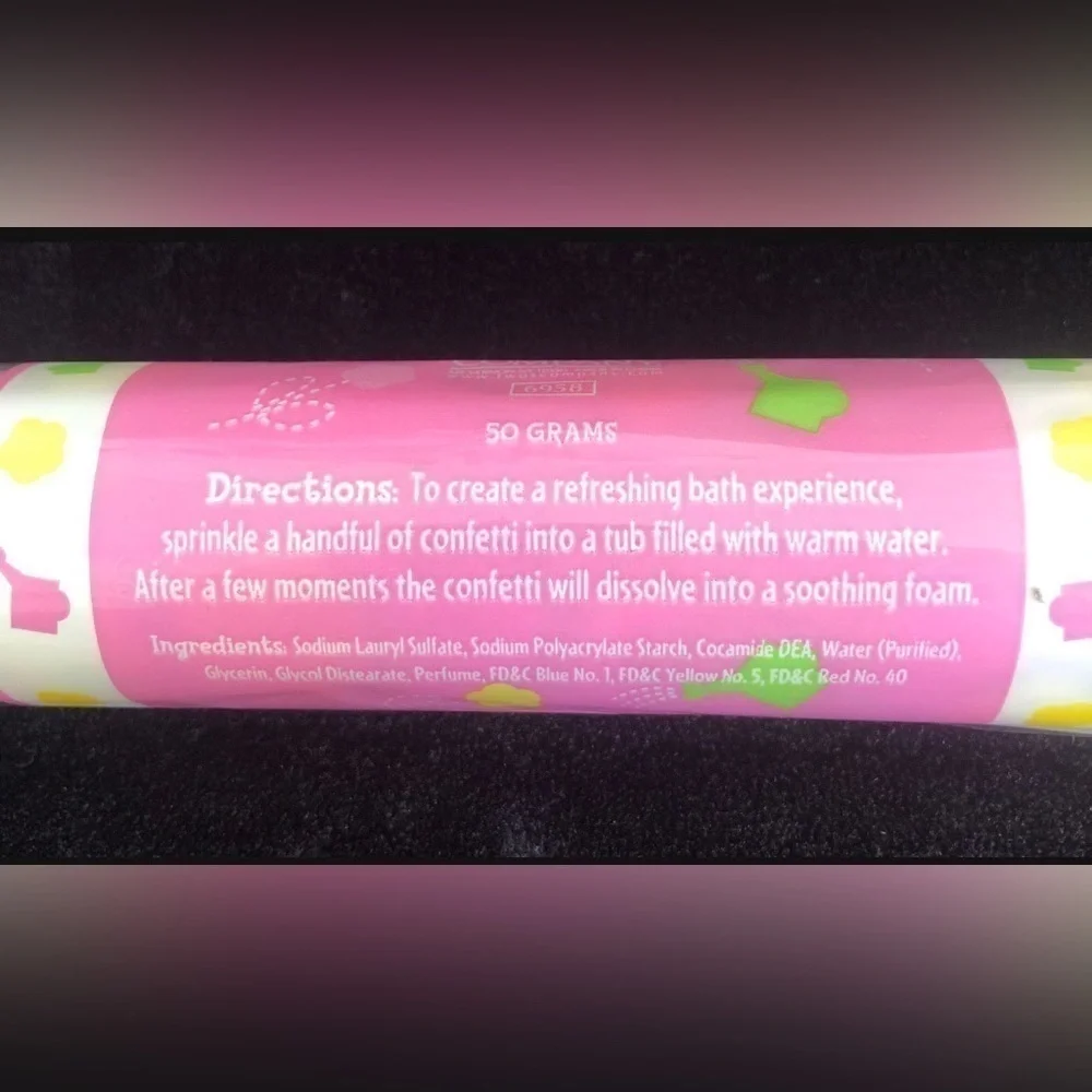 NEW Two's Company Garden Party & Ducky bath confetti
